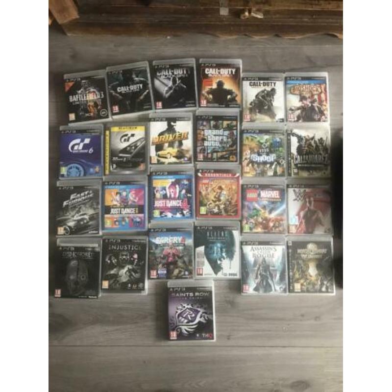 Ps3 en 25 spellen!