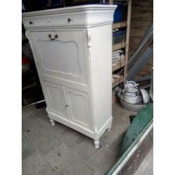 Te koop mooie brocante biedermeier secretaire