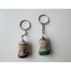 2 Sleutelhanger Met Beertjes