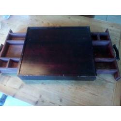 Lade kast 45/38 cm de laadjes zijn 29 cm br/21cm diep