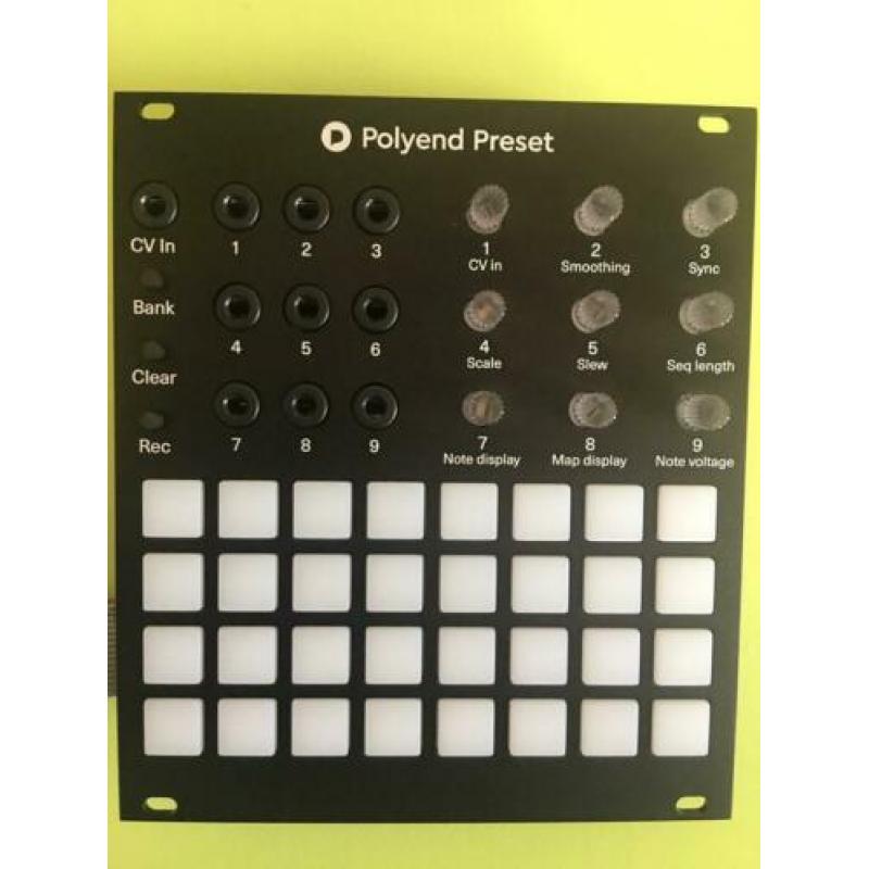 Polyend Preset eurorack recaller en sequencer