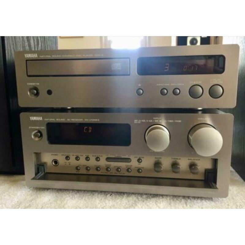 Yamaha stereo midiset RX-V10 MKII & CD-X 9 vintage high end