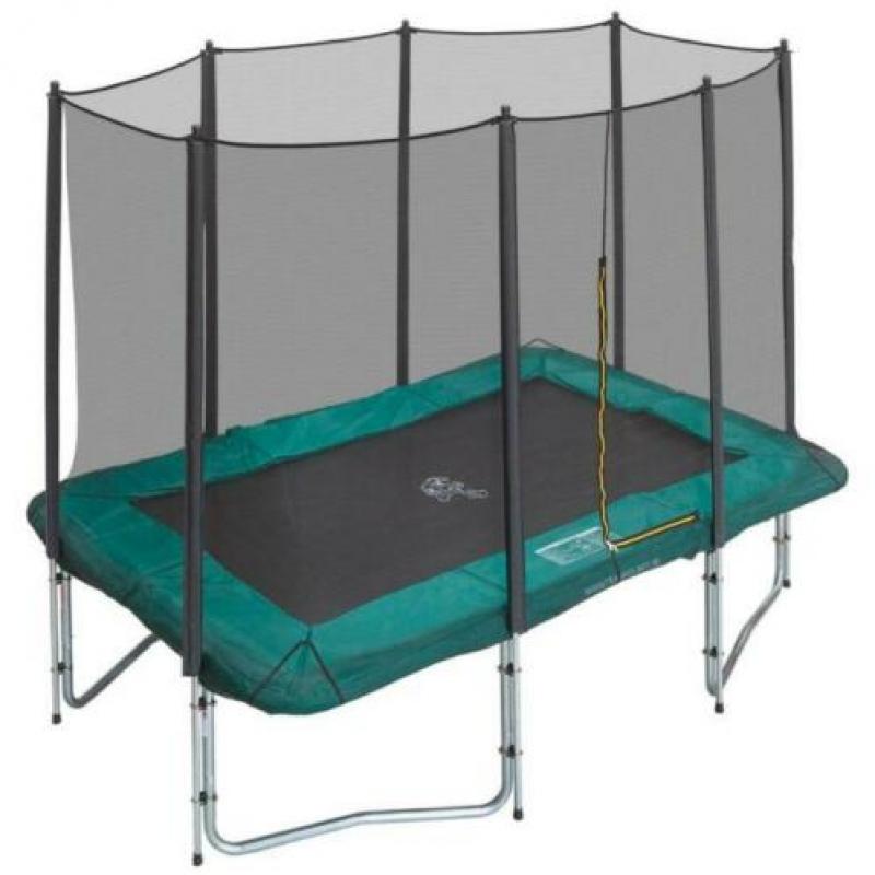 Magic Jump Rechthoekige Trampoline 214 x 305 cm Groen 468