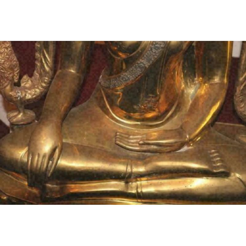 boeddha messing gepolijst Thailand