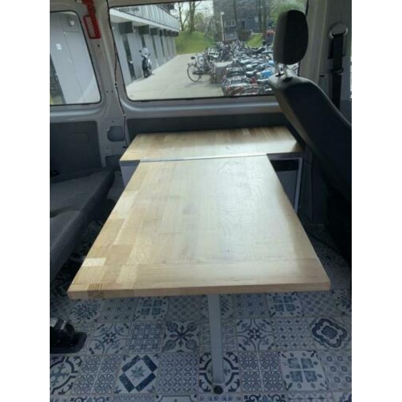 Camper tafel met koelkast en opberg voor T4/T5/T5GP/T6 NIEUW