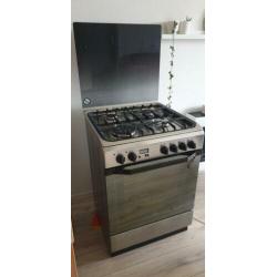 Gasfornuis met elektrische oven Indesit I6TMH5AG(X)/NL