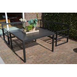 Loungeset/diningset met verstelbaar ligbed Kettler