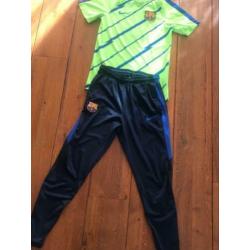 Origineel Barcelona trainingsbroek en shirt