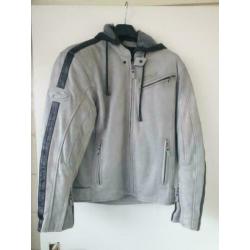 Held stoer lederen motorjas maat 50