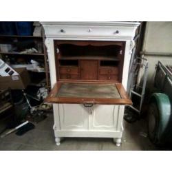 Te koop mooie brocante biedermeier secretaire