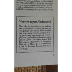 HOLLANDS MAANDBLAD: Bolkestein 't Hart Peter Vos Hillenius