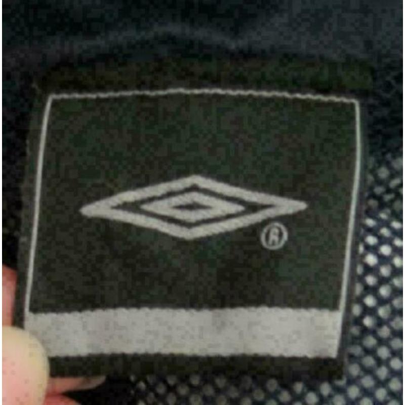 Umbro blauw jas maat XXL