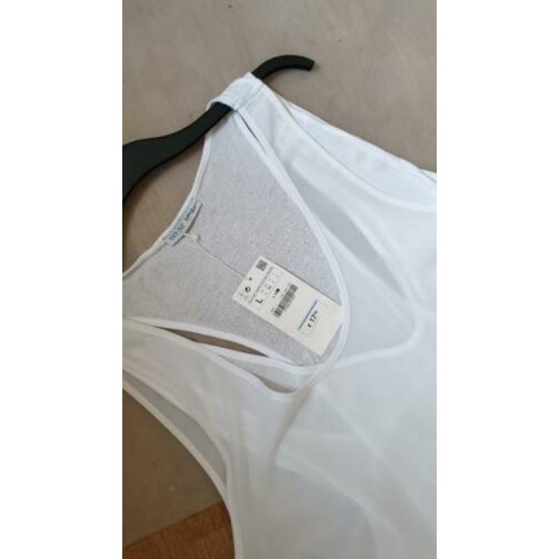 Zara witte top L