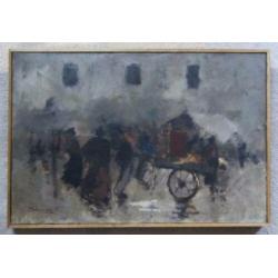 ==Jan Rijlaarsdam 1911-2007==mensen op de markt==
