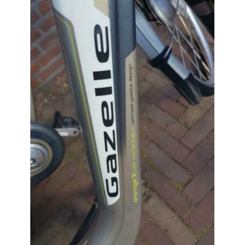 Set gazelle elektrische fietsen. Uitnambaare accu.