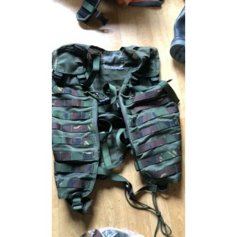 Ops vest modulair woodland leger
