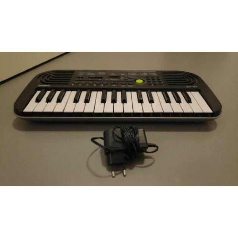 Casio sa47 keyboard met adapter