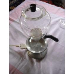 Glazen Koffiezetter Jaren 50