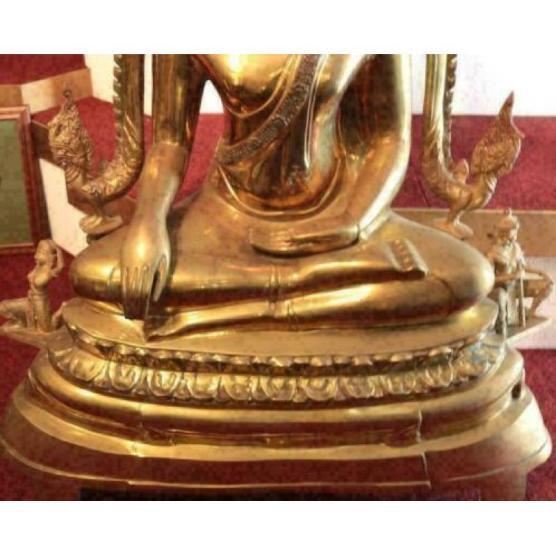 boeddha messing gepolijst Thailand