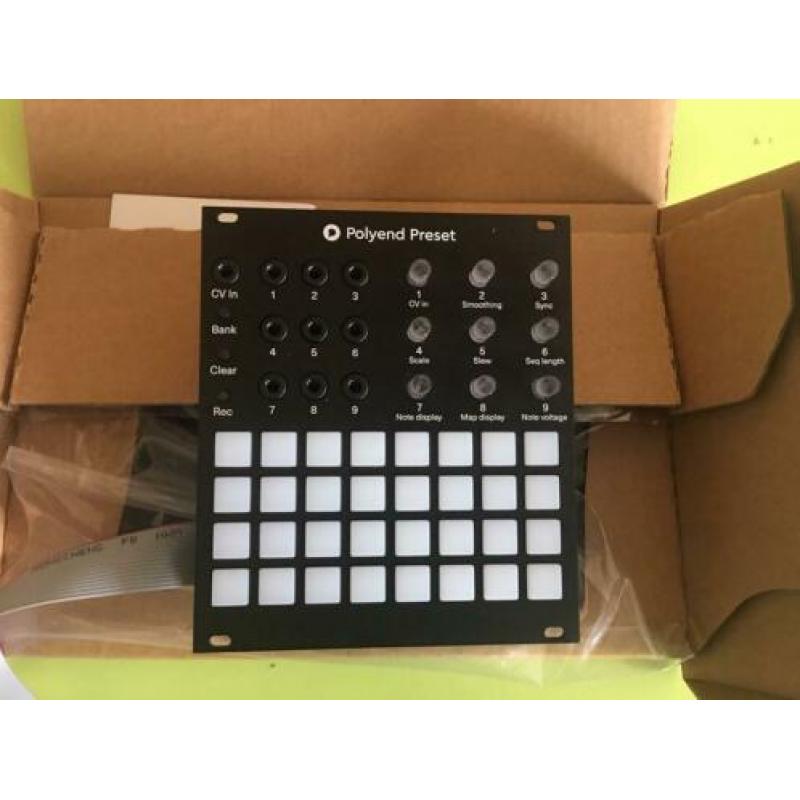Polyend Preset eurorack recaller en sequencer