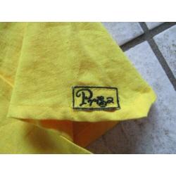 Prisa – Heldergele lange broek met elastiek