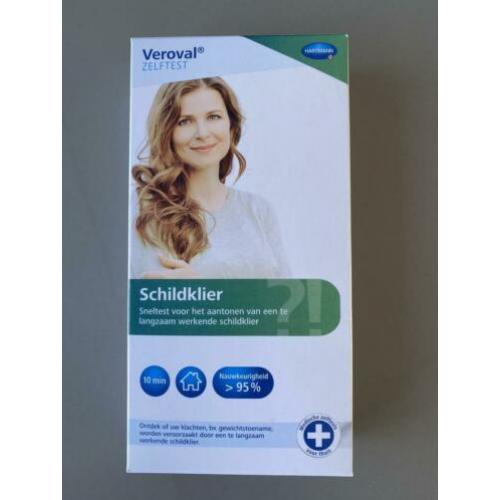 NIEUW! Veroval Schildklier Zelftest Thuistest (dicht!) 02-21