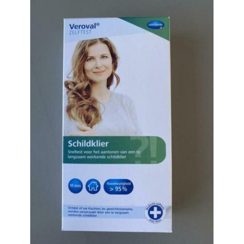 NIEUW! Veroval Schildklier Zelftest Thuistest (dicht!) 02-21