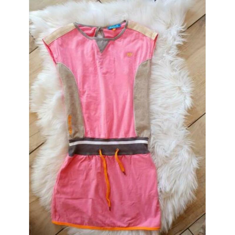 **** ninni vi tricot stretch jurkje nieuw mt 158/164***