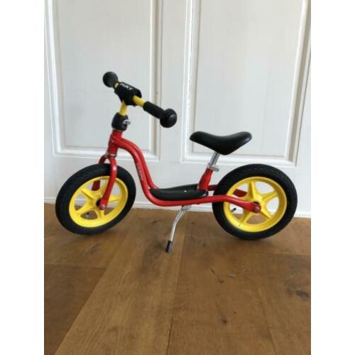 Loopfiets Puky rood met geel