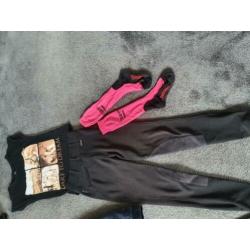 Super!! Paardrijkleding set mt 152