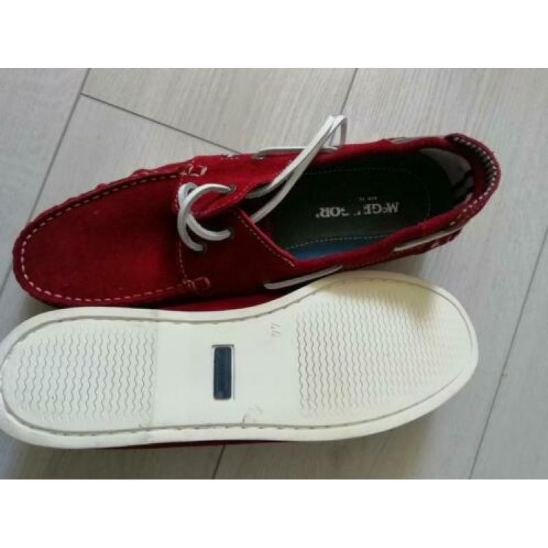 Mcgregor bootschoenen rood, maat 44. 1x gedragen.