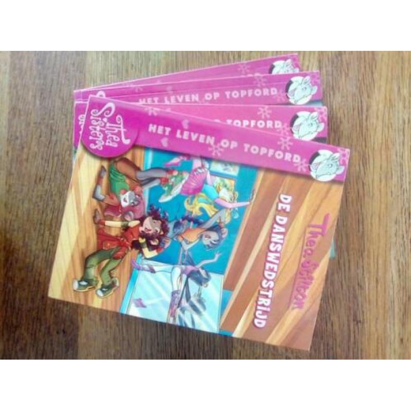 Thea stilton de wakkere muis boeken deel 1 t/m deel 4
