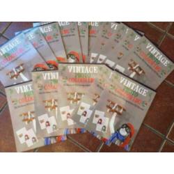 15 vintage collor paint boeken