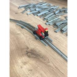 Lego trein + spoor uit begin jaren ‘80