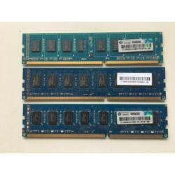 4GB DDR3 Samsung-Hynix-Ramaxel-Elpida-Micron voor Desktops
