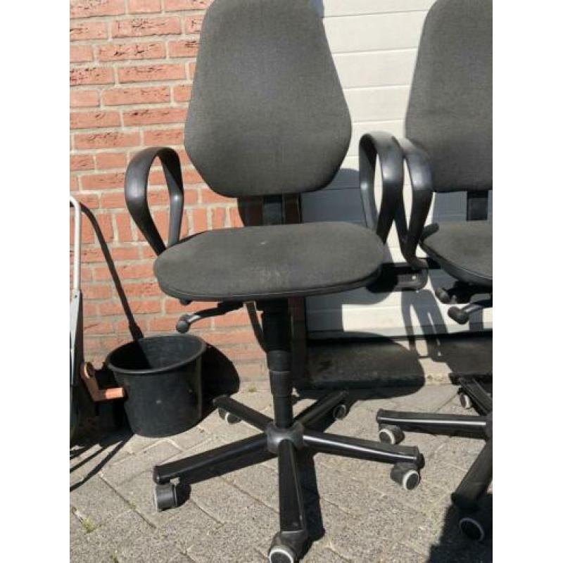 6x bureau stoelen