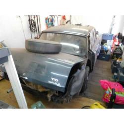 Rover P6 TC 2000 Project of onderdelen incl. kenteken