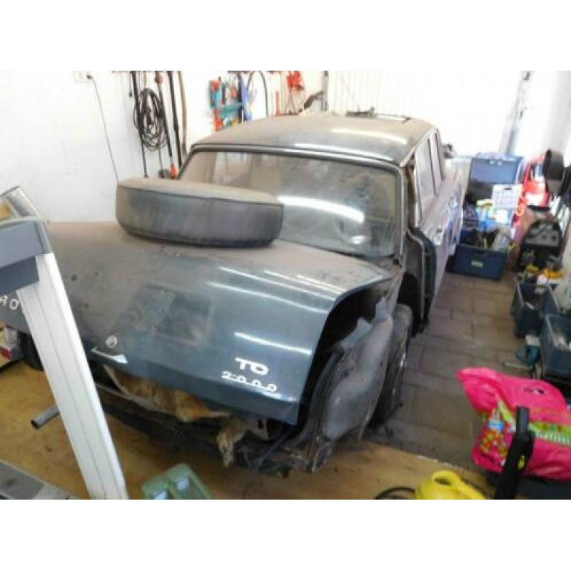 Rover P6 TC 2000 Project of onderdelen incl. kenteken