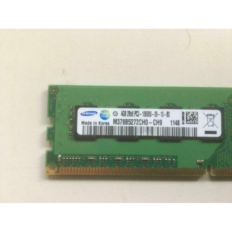4GB DDR3 Samsung-Hynix-Ramaxel-Elpida-Micron voor Desktops