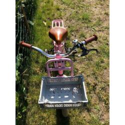 Nogan Puck Kinderfiets - Meisjes - 12 inch, in de kleur Roze