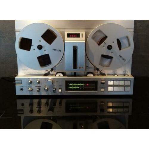 Akai GX-77 bandrecorder met nieuwe snaren