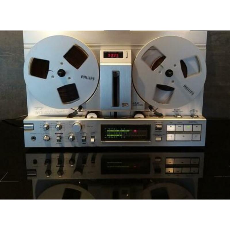 Akai GX-77 bandrecorder met nieuwe snaren