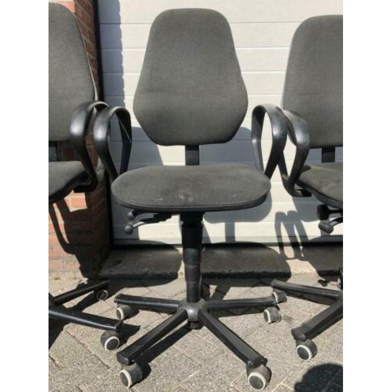 6x bureau stoelen