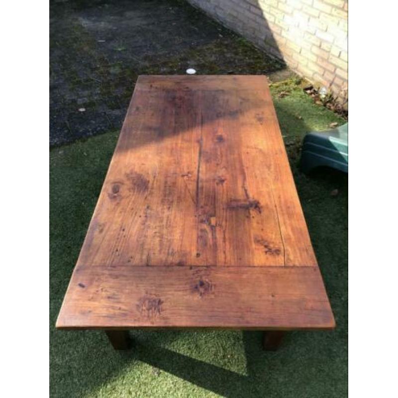 Houten salontafel 160 x 80