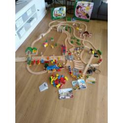 Brio treinbaan zeer uitgebreid
