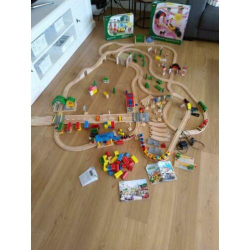 Brio treinbaan zeer uitgebreid