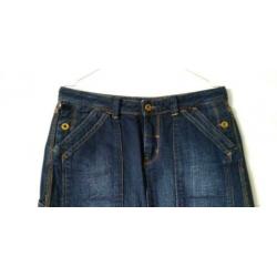 Ralph Lauren rok denim blauw maat 34/36