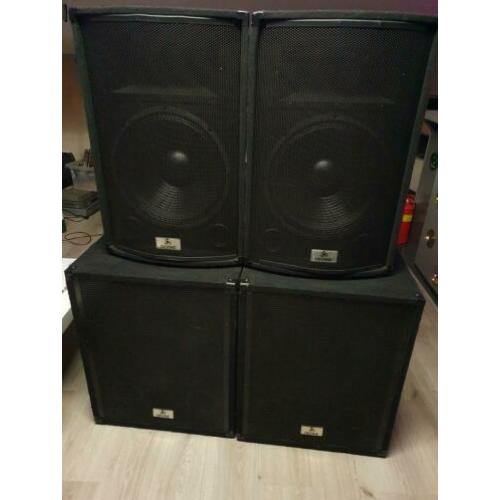 2x devine mkii 18 inch 2x devine trono 15 inch nieuwstaat!