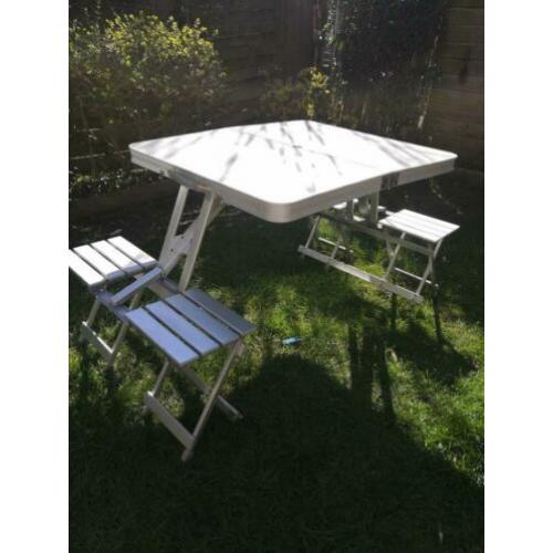 Opvouwbare picknicktafel aluminum