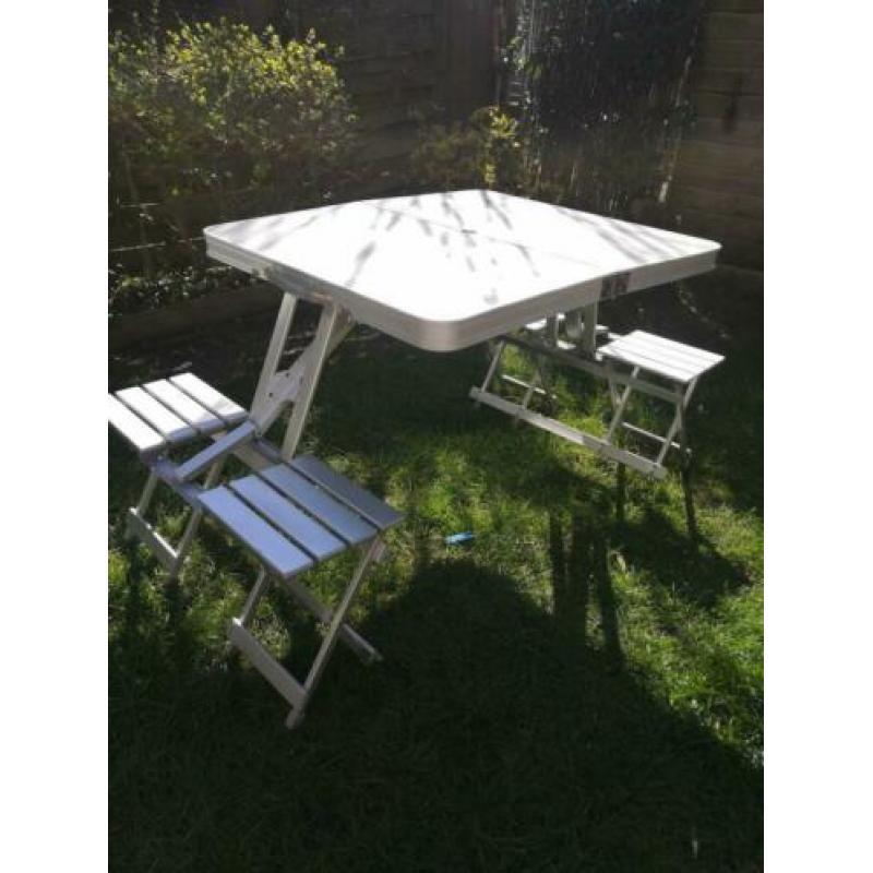 Opvouwbare picknicktafel aluminum